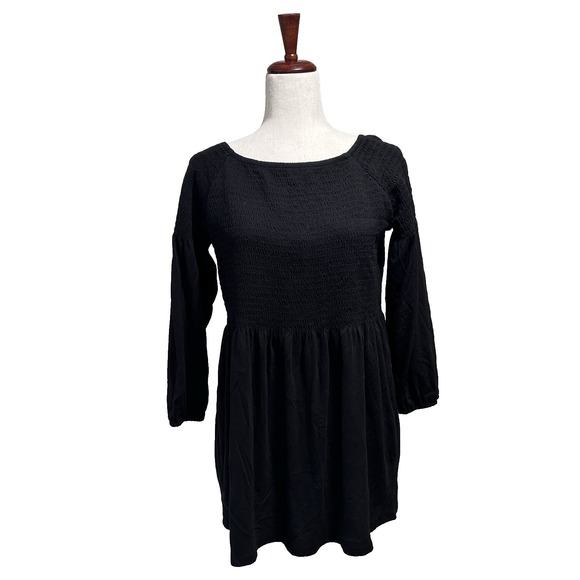 J. Jill Tops - J.Jill J.‎ Jill Women's Top Small Cottagecore Smocked Boho Boatneck Feminine